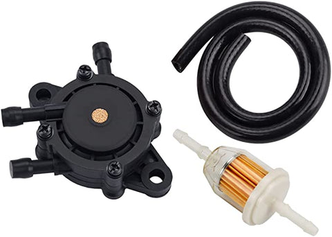 Hipa Fuel Pump Kit for John Deere L111 L118 L120 L130 L108 L105 Garden Lawn Mower Tractors