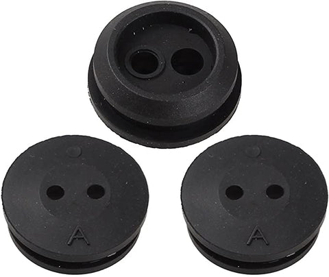 Hipa 7/8 (23mm) 2-Hole Fuel Tank Grommet for Homelite 560878002 Toro 51944 51945 51954 51955 51974 51975 Shindaiwa Kawasaki MTD Ryobi Trimmer Weed Eater Pack of 5