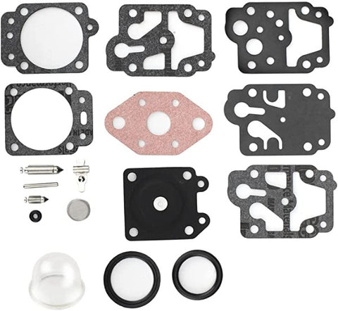 Hipa Carburetor Rebuild Kit K20-WYL with Primer Bulb for WYL Series Carb