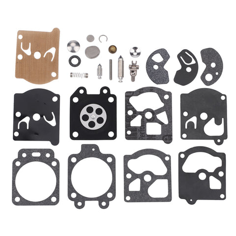 Hipa Carburetor Rebuild kit Gasket Diaphragm for WA WT Series Carby Compatible With K10-WAT