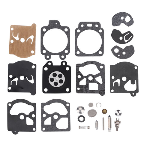 Carburetor Rebuild kit for K10-WAT Stihl Echo Homelite Husqvarna Chainsaw Trimmer Walbro WA WT Series Carb Gasket Diaphragm # 12310016330