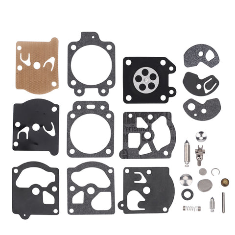 Carburetor Rebuild kit for K10-WAT Stihl Echo Homelite Husqvarna Chainsaw Trimmer Walbro WA WT Series Carb Gasket Diaphragm # 12310016330