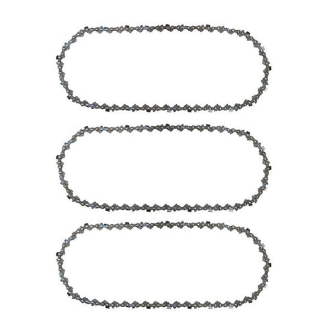 Hipa 14 Inch Chain 3/8 LP 050 50 DL for S50 Homelite EL-14 EL-12 EL-16 Stihl MS 230 250 Craftsman 41532 McCulloch 10E Chainsaw (3 Piece)