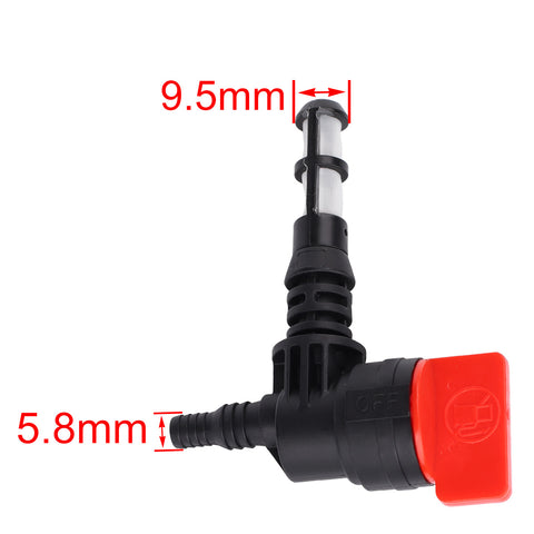 Hipa (Pack of 3) Fuel Shut Off Valve for 192980GS 78299GS 80270GS Craftsman Snapper Troy-Bilt 3250-8000 Watt Portable Generator Pressure Washer