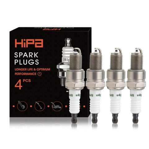 Hipa BPR6CV Spark Plug Replaces NGK BPR6ES Torch F6RTC Champion RN9YC RN11YC Honda 98079-56846 GCV160 GCV190 HRB216 HRB217 Mower