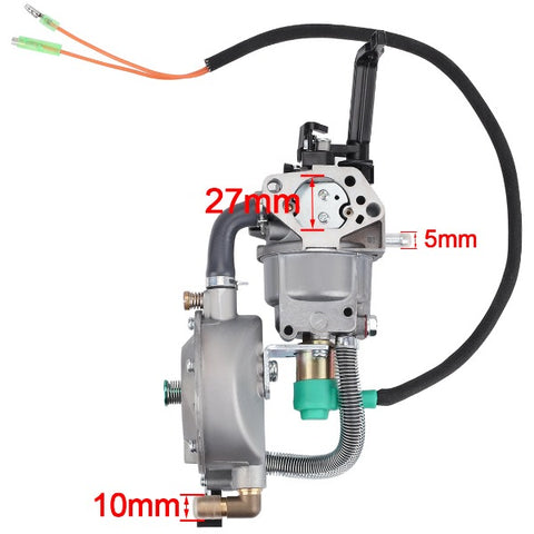 Hipa Dual Fuel Carburetor LPG / CNG Conversion Kit For Champion 100297 8000W 10000W 459cc Engine Generator