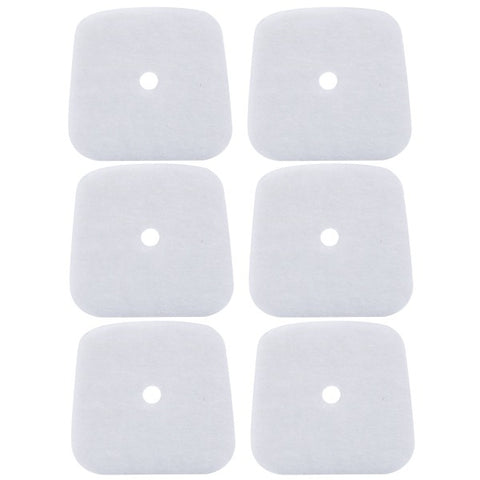 Hipa Air Filters for # 13031004560 9066 100-416 Fits Mantis 7222 7222E 7222M Tiller / Cultivator (Pack of 6)
