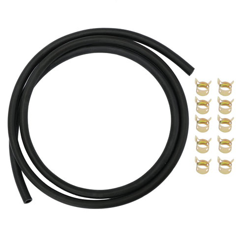 Hipa 10-foot 1/4 Inch ID Fuel Line Hose for Briggs & Stratton Tecumseh Lawn Mower Snow Blower Small Engines