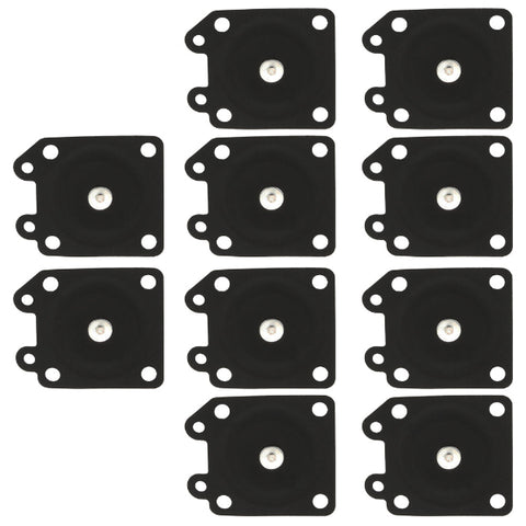 Hipa 10pcs Carburetor Metering Diaphragm For Walbro WA-15-1 WA-17-1 WA-18-1 WA-19-1