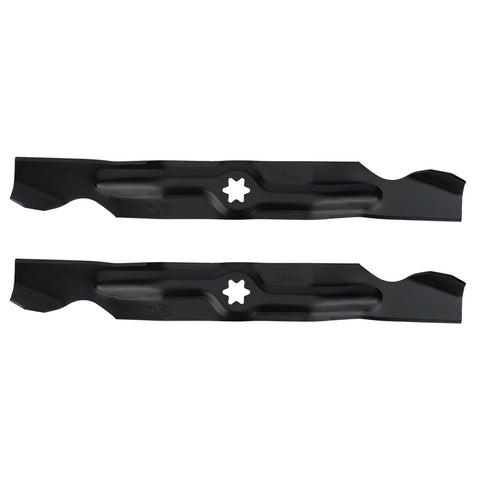 Hipa 2-Pack Blades fit Cub Cadet 942-04053C 742-04053 MTD RZT 50 Troy Bilt Mustang Mower