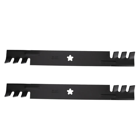 Hipa 2-Pack Mulching Blade Set for 42 inch Husqvarna Poulan 138498 138971 532138498