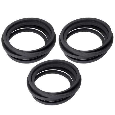 Hipa 3 Pack Mower Deck Belt 1/2 x 95 inch for 42 inch Poulan Pro Craftsman LT1000 LT2000 DLT3000 Riding Mower