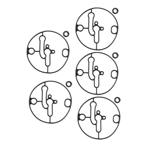 HIPA (Pack of 5) 698781 Float Bowl Gasket for 698781 Nikki Gasket Carburetor Rebuild Kit Troy-Bilt Toro Lawn Mowers  Briggs Stratton Engine