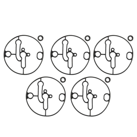 HIPA (Pack of 5) 698781 Float Bowl Gasket for 698781 Nikki Gasket Carburetor Rebuild Kit Troy-Bilt Toro Lawn Mowers  Briggs Stratton Engine