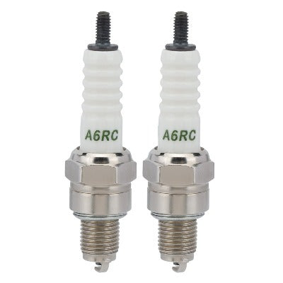 Hipa A6RC Standard Spark Plug Replaces for CR6HSA 2983 CR6HSA 3228 C6HSA Kawasaki LX110 KLX110L KLX110R Z125 Motorcycle