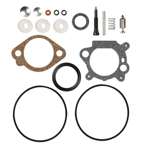 2 Pack 498260 Carburetor Overhaul Kit Gasket Set For Briggs & Stratton 398183 490937 492495 493762 498261 T490937 Quantum 3.5HP 4HP 5HP Lawn Mower