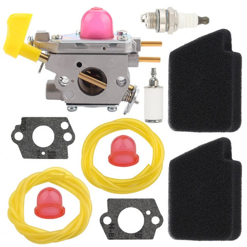 Hipa Carburetor Kit For Poulan Pro Leaf Blower BVM210VS SM210VS Replaces 545180811 Zama C1U W45A