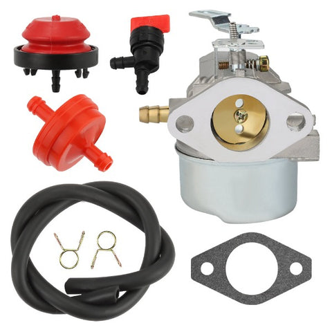 Hipa 640349 Carburetor Kit For Tecumseh HMSK100 HMSK80 HMSK90 8hp 9hp 10hp Engine LH318SA Snowblower Generator # 640052