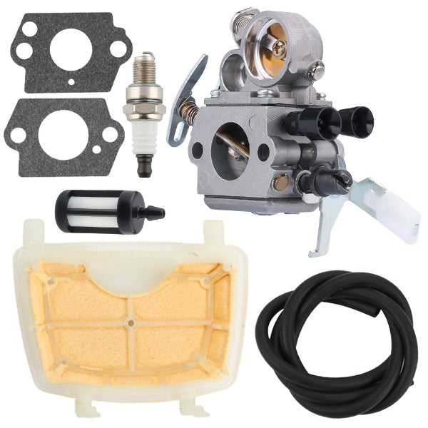 Hipa Carburetor Kit for Stihl Chainsaw MS171 MS181 MS211 Replaces # 11391200619 Zama C1Q-S269