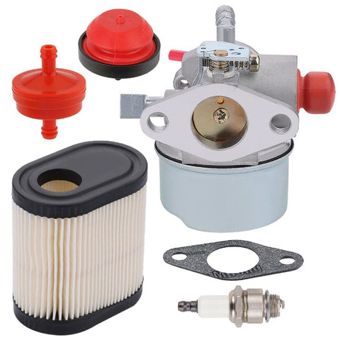 Hipa 640350 Carburetor Kit for Tecumseh LEV120 LEV105 LEV100 LV195EA LV195XA Engines Toro 22in Recycler 20016 20017 20018 Lawn Mower # 640271 640303