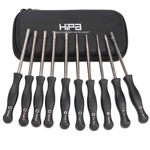 Hipa Pack of 10 Tool Kit for 2-Cycle Small Engines Carburetor Adjustment on Chainsaw Weed Eater Leaf Blower for Stihl Husqvarna Poulan Echo Ryobi